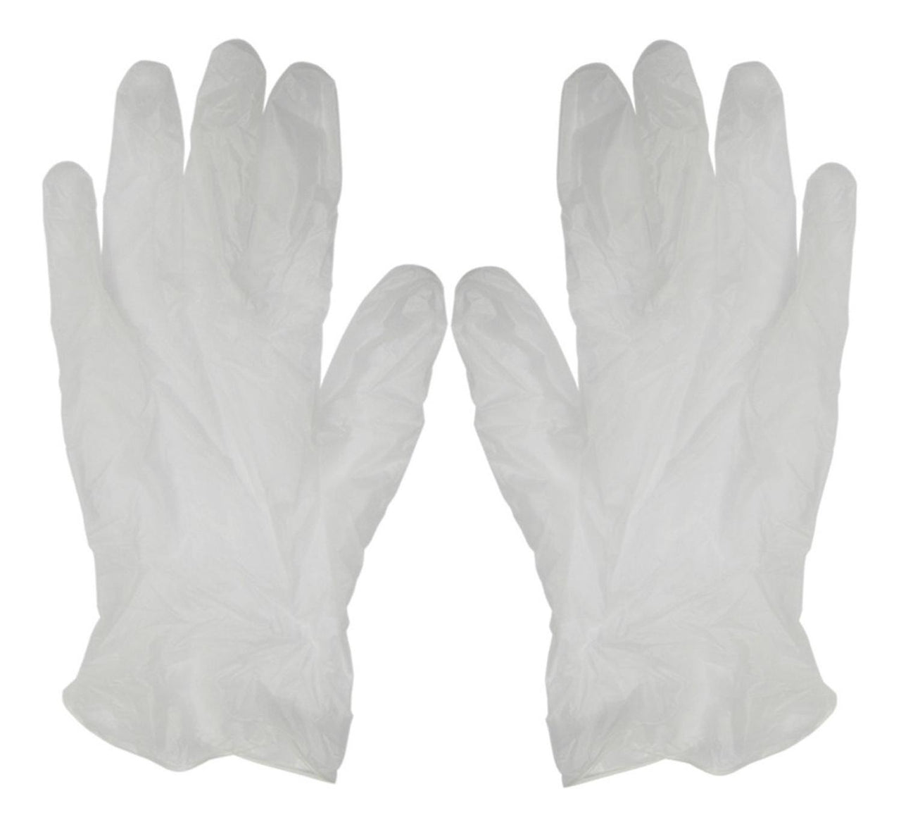 Guante Mediano de Vinil Ambidiestro Con Talco Splash Caja 100 Piezas 1444-M Lobo
