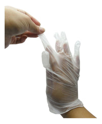 Thumbnail for Guante Mediano de Vinil Ambidiestro Con Talco Splash Caja 100 Piezas 1444-M Lobo