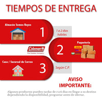 Thumbnail for Hielera 316 Cooler 62 QT para 101 Latas Gris con Ruedas 3000006483 Coleman