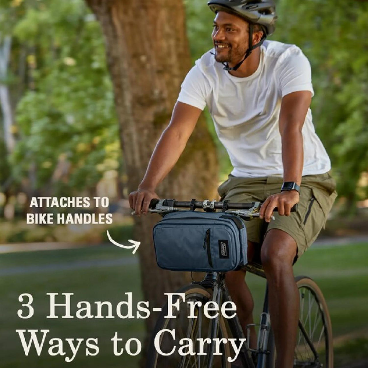 Hielera Personal Tipo Mochila 6 Latas Azul Coleman