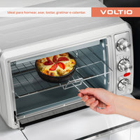 Thumbnail for Horno Eléctrico Tostador 24 Lt De Mesa 1500 W Acero Inox