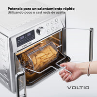 Thumbnail for Horno Freidora de Aire 25L Rostizador Puerta Francesa