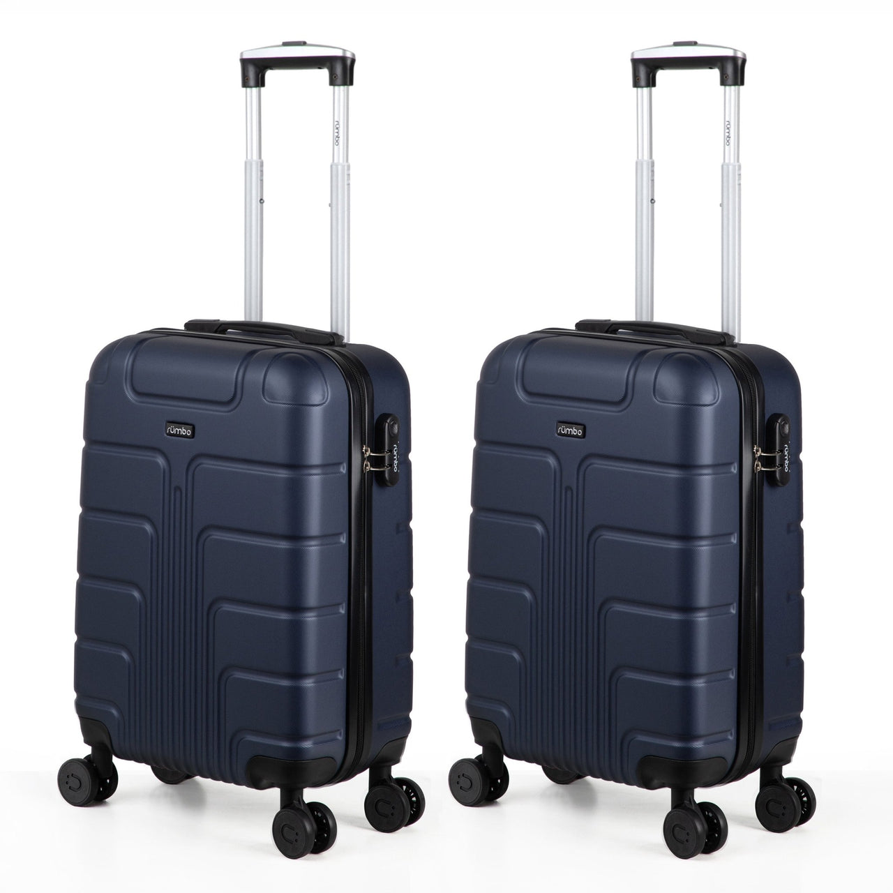 Juego 2 Maletas Rumbo 20” Carry On 10 kg Ligeras con Candado