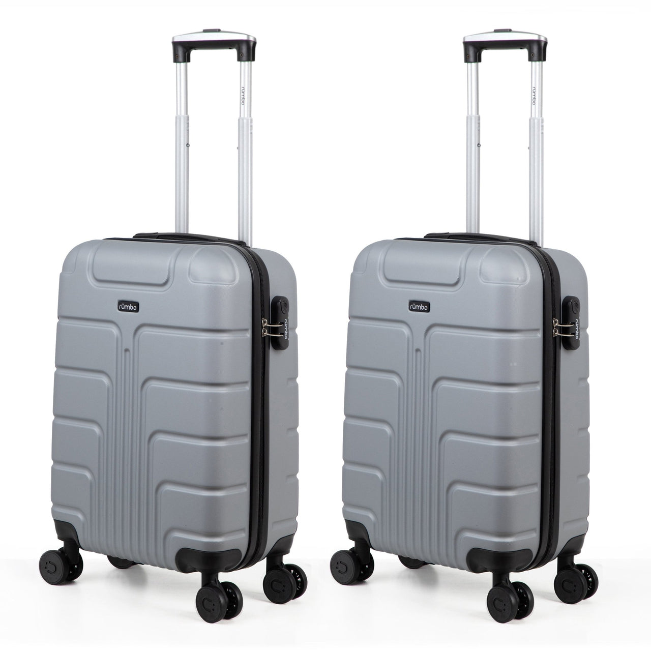 Juego 2 Maletas Rumbo 20” Carry On 10 kg Ligeras con Candado