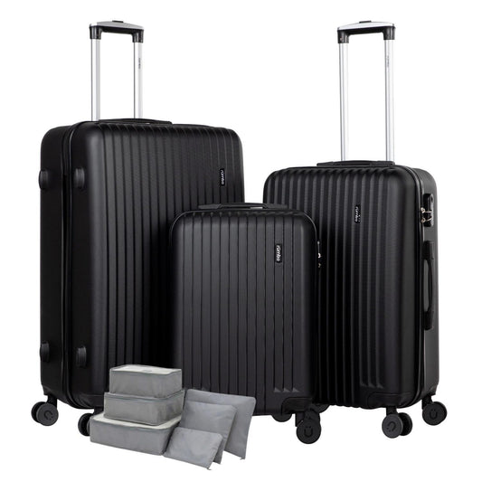 Juego 3 Maletas De Viaje Rigidas Ruedas 360 Bolsas De ViajeRUM30