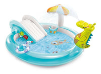 Thumbnail for Juego Acuatico Alberca Piscina Inflable Cocodrilo Niño Intex