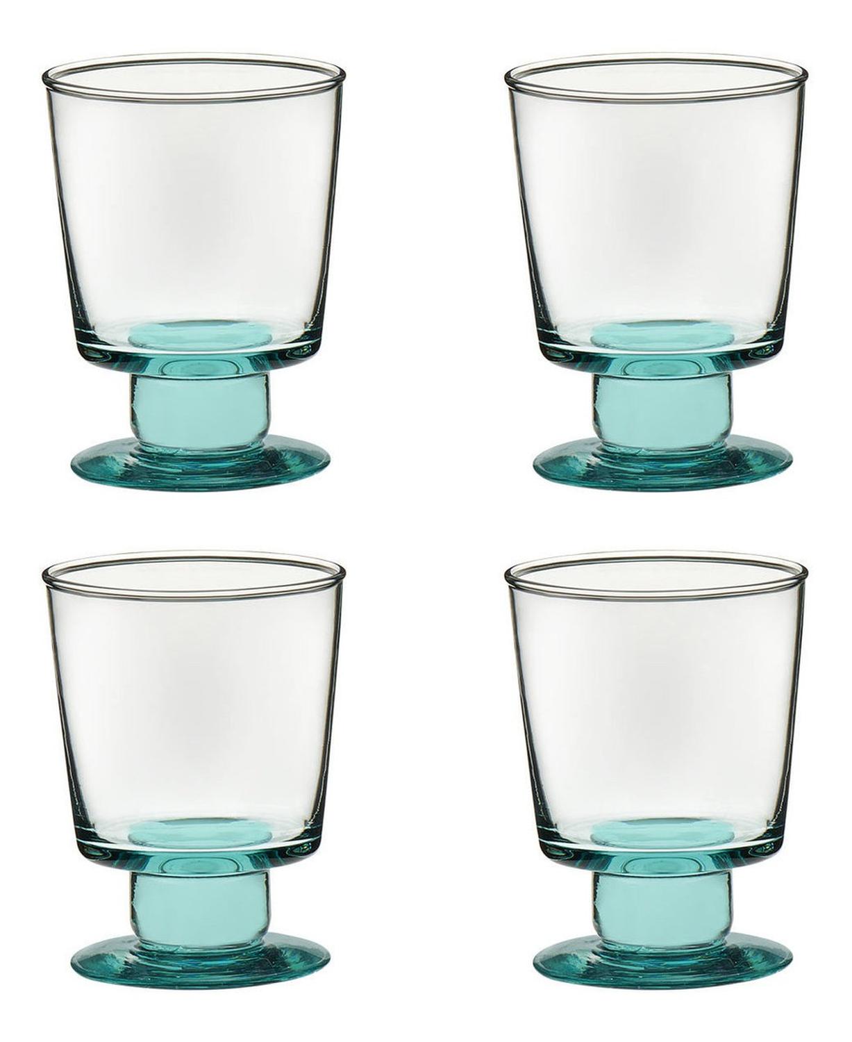 Juego Copas Vasos Vidrio 4 Pzas Luna Prologue Hogar Libbey