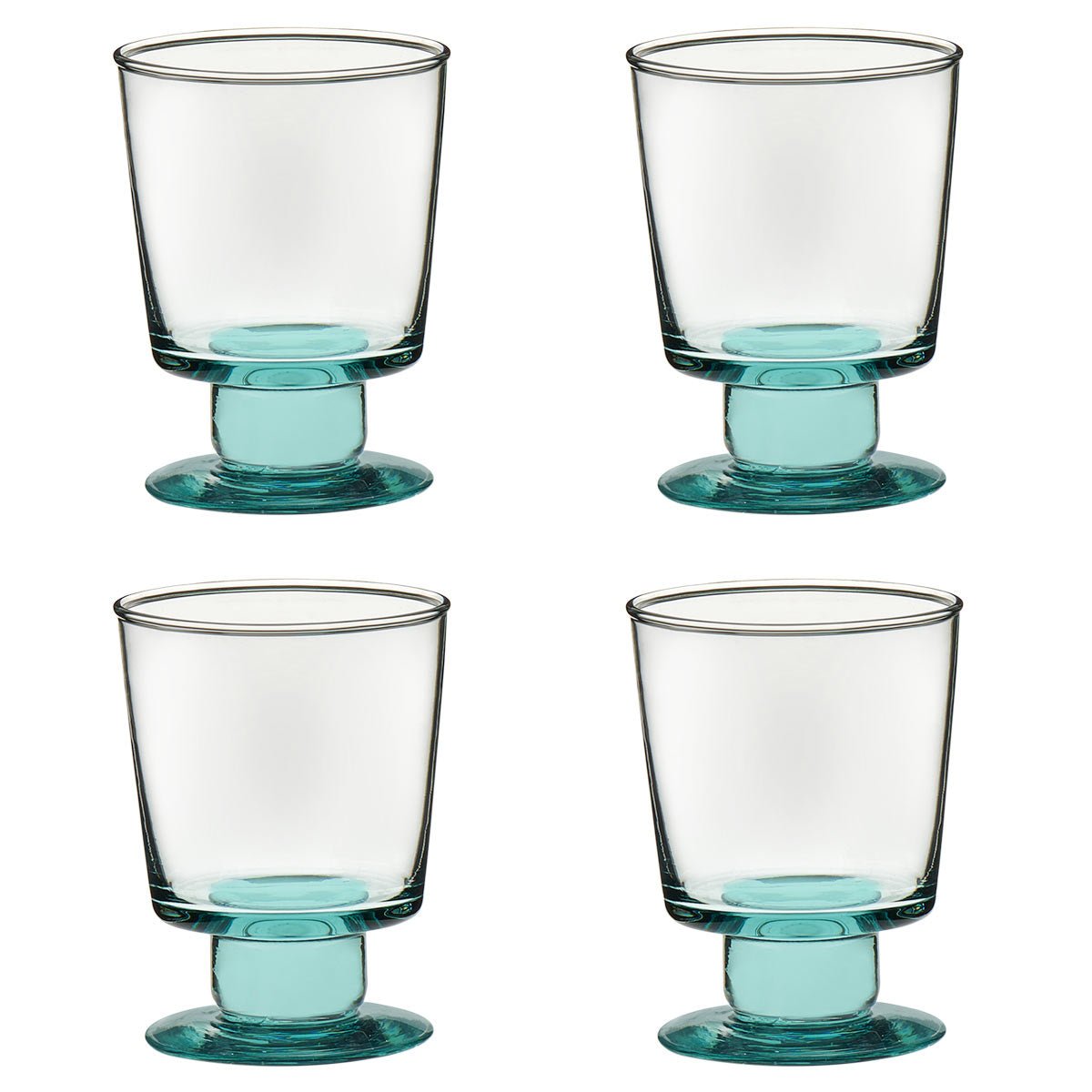 Juego Copas Vasos Vidrio 4 Pzas Luna Prologue Hogar Libbey
