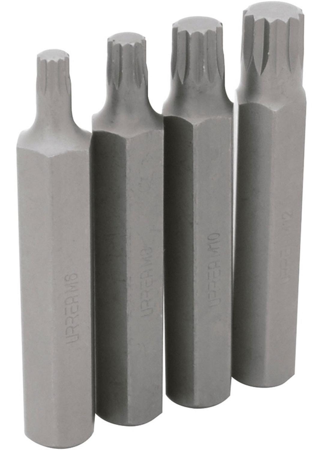 Juego De 4 Puntas Triple Cuadro Hexagonales J607 Urrea