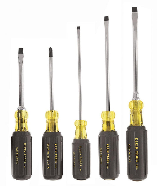 Juego De 5 Desarmadores Mango Acojinado 85075 Klein Tools85075 - KLE