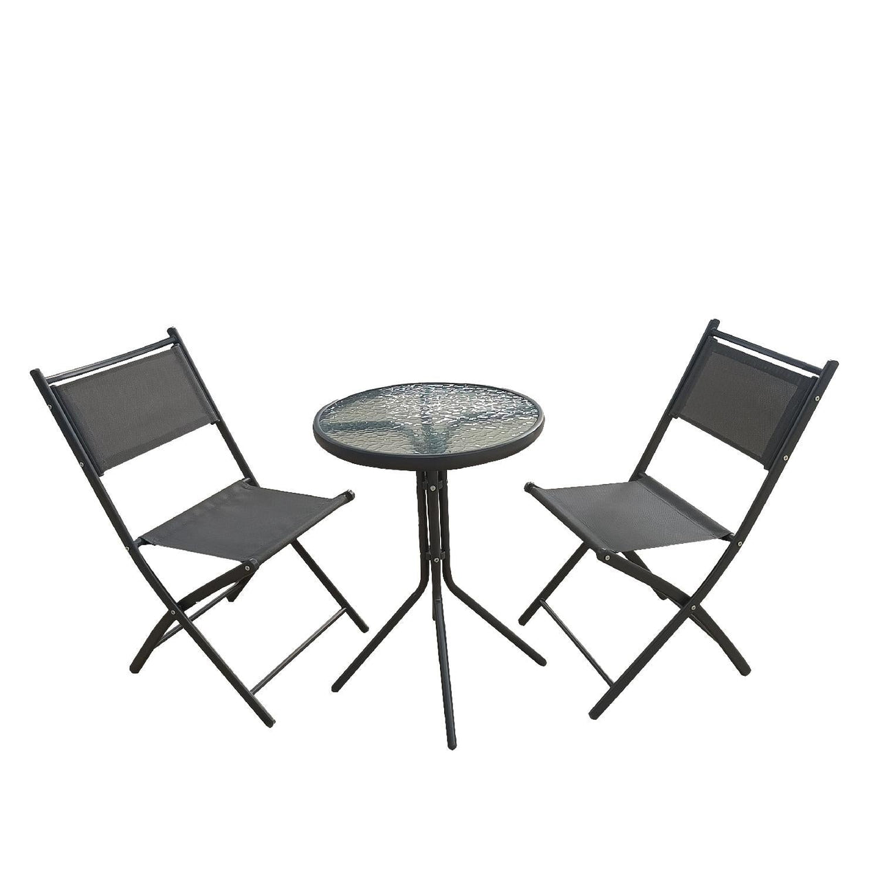 Juego De Comedor Mueble Exterior Para Jardín Mesa y 2 Sillas