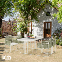 Thumbnail for Juego De Comedor Sillas Mesa Para Jardín Rattan Sunset 5 Pzs