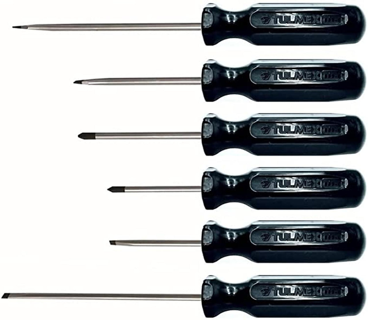 Juego de desarmadores para una amplia variedad de aplicaciones J643-6 Tulmex