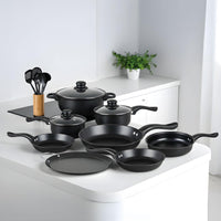 Thumbnail for Juego de Ollas, Sartenes y Utensilios de Cocina 16 Pzas