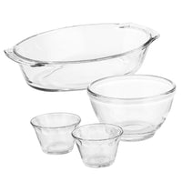 Thumbnail for Juego Refractarios Pyrorey De Vidrio Para Hornear 4 Piezas