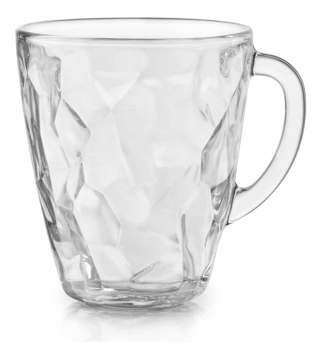 Juego Tazas Alaska 12 Pzs Vidrio Café Te Cocina Hogar Crisa