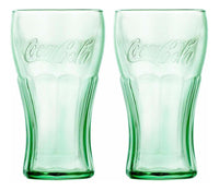 Thumbnail for Juego Vasos Vidrio 2pzas Coca Cola 495ml Beber Cocina Libbey