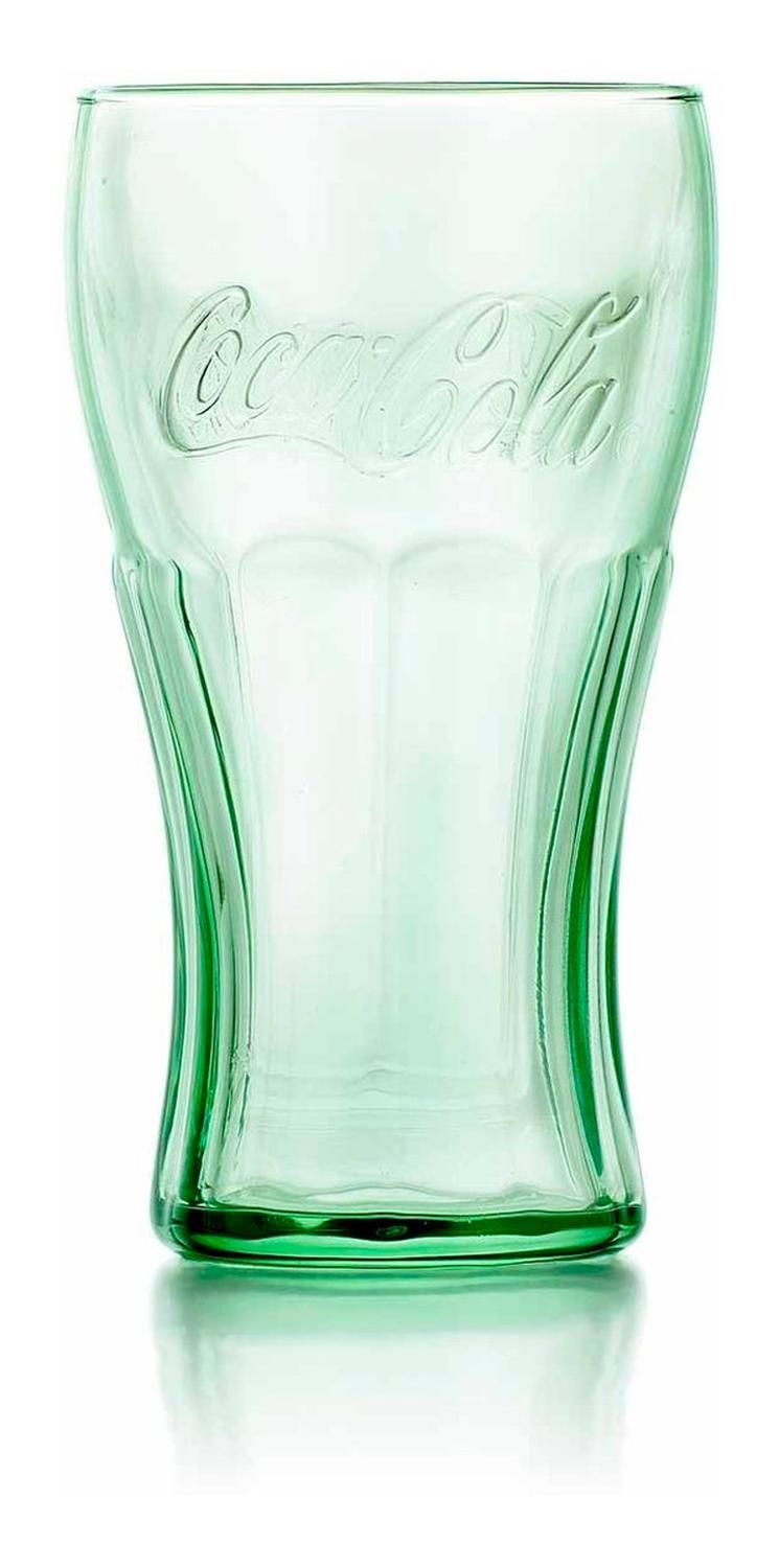 Juego Vasos Vidrio 2pzas Coca Cola 495ml Beber Cocina Libbey