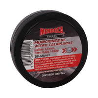 Thumbnail for Kit 5 Municion Calibrada De Acero DP-MA-4.5 Mendoza 400 Pzs