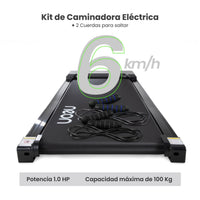 Thumbnail for Kit de Caminadora Eléctrica + 2 Cuerdas Para Saltar 300 cm