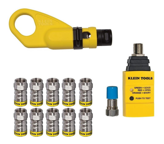 Kit De Instalación Cable Coaxial Vdv002 - 820 Klein ToolsVDV002-820-KLE