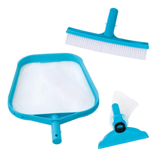 Kit Limpieza Hojas Alberca Piscina+ Cepillo + Cabezal Intex29057-INTEX