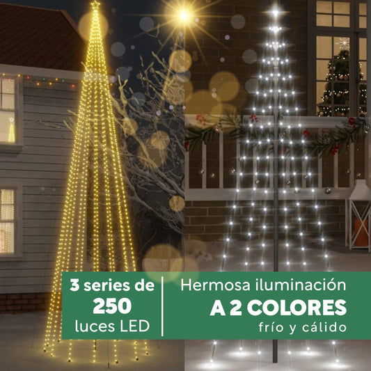 Kit Luces De Navidad 3 Pzs De 25 Mtrs Luz Blanca y CálidaCOMBO - XLIGHT - 01