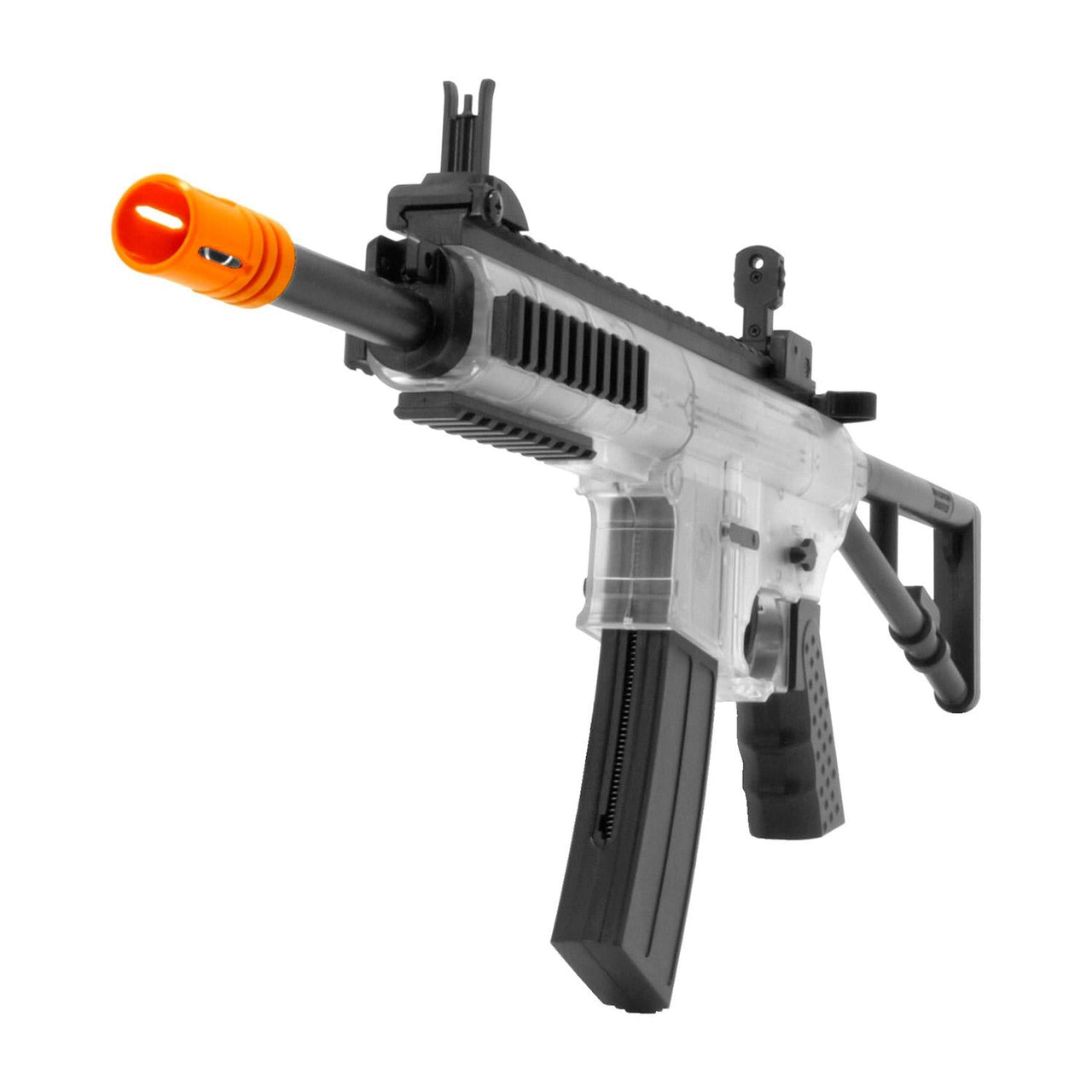 Kit Rifle Aire Comprimido Pistola Airsoft Transparente Elite