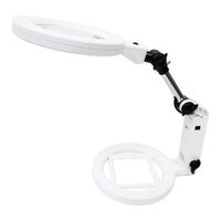 Thumbnail for Lupa Plegable Con Soporte 120 Mm 2x A 5x Con 3 Leds Obi