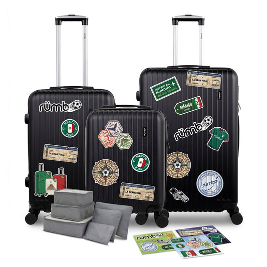 Maletas de Viaje 20”, 24” y 28” con StickersRUM30-ST