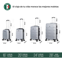 Thumbnail for Maletas Viaje 16”, 20”, 24” y 28” con Stickers Futbol 2026