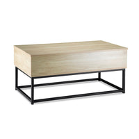 Thumbnail for Mesa De Centro Elevable Montan Almacenamiento Interno Madera