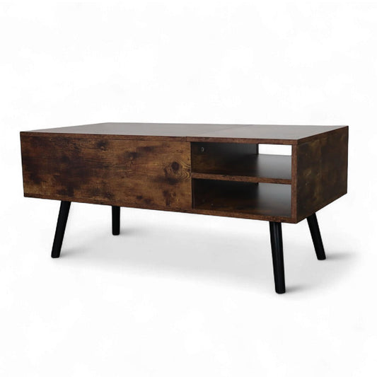 Mesa De Centro Elevable Sala Almacenamiento Interno ModernaTABL - COFFE1 - MAD