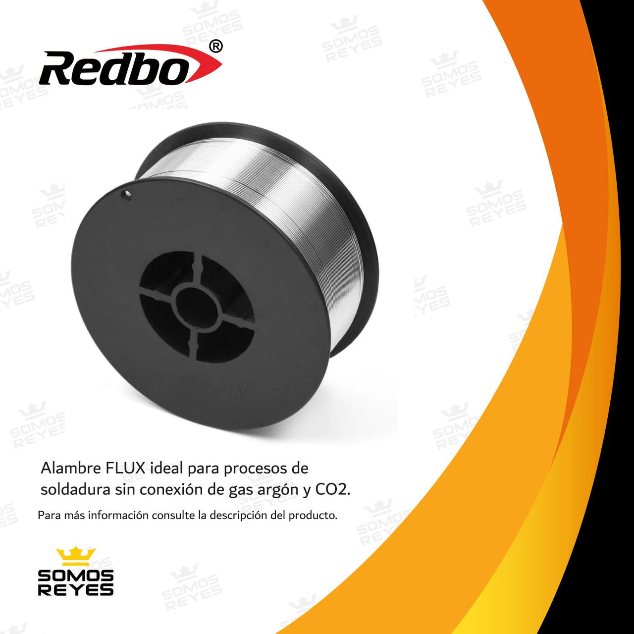 Microalambre para Soldar 1 Kilo 1.00mm E71T-GS RedBo