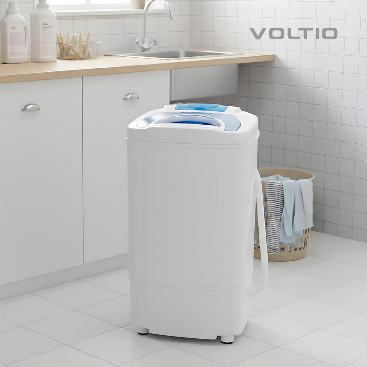 Minisecadora Centrífuga Eléctrica 6.5 kg Acero Inoxidable