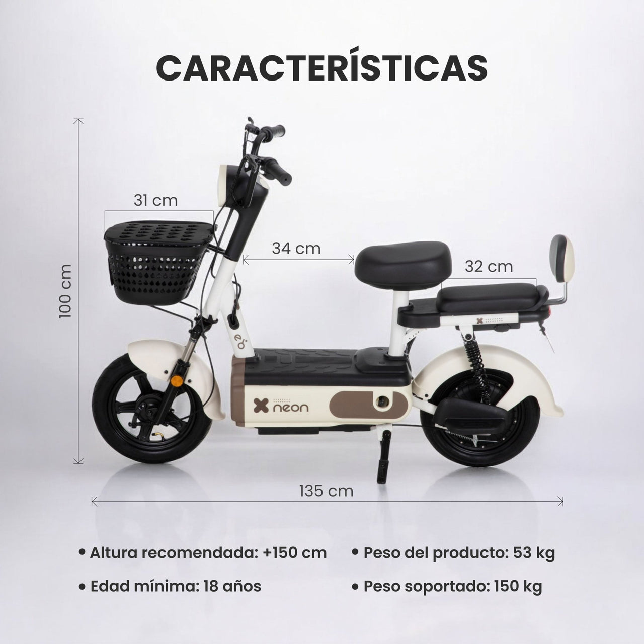 Motobici Bicicleta Eléctrica 350w 33km/h 150kg Para Adultos