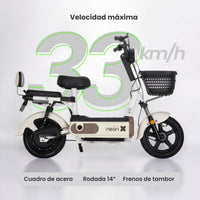 Thumbnail for Motobici Bicicleta Eléctrica 350w 33km/h 150kg Para Adultos