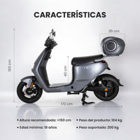 Thumbnail for Motocicleta Eléctrica Motobici 800w Vel Max 47Km/h 200kg