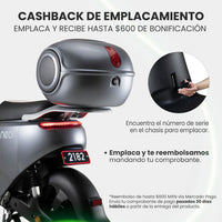 Thumbnail for Motocicleta Eléctrica Motobici 800w Vel Max 47Km/h 200kg
