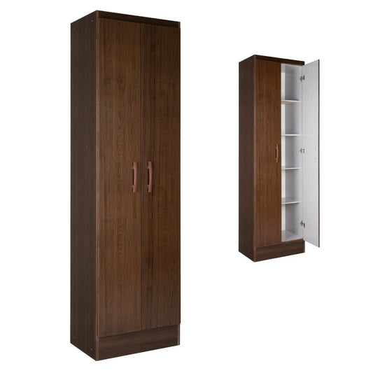 Mueble Armario Closet Multiuso 2 Puertas + Estantes Mdp CasaDRESMULTI2 - CHO