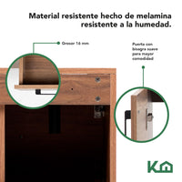 Thumbnail for Mueble Kit Para Baño Gabinete Organizador Lavamano Monomando