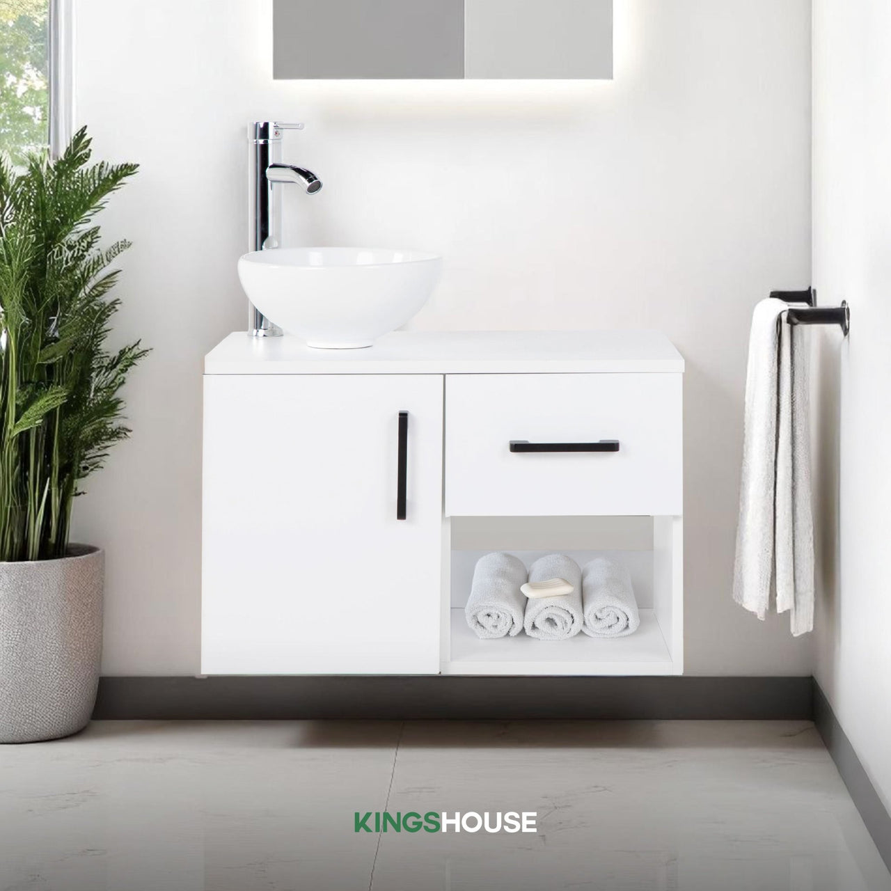 Mueble Kit Para Baño Gabinete Organizador Lavamano Monomando