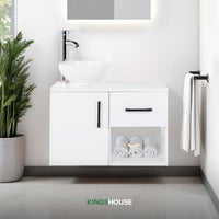 Thumbnail for Mueble Kit Para Baño Gabinete Organizador Lavamano Monomando