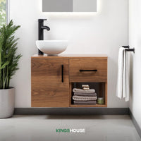 Thumbnail for Mueble Kit Para Baño Gabinete Organizador Lavamano Monomando