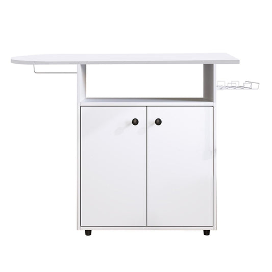 Mueble Organizador Rack 2 Puertas Planchado Ropa Tabla 86 CmRACKTA - BLA