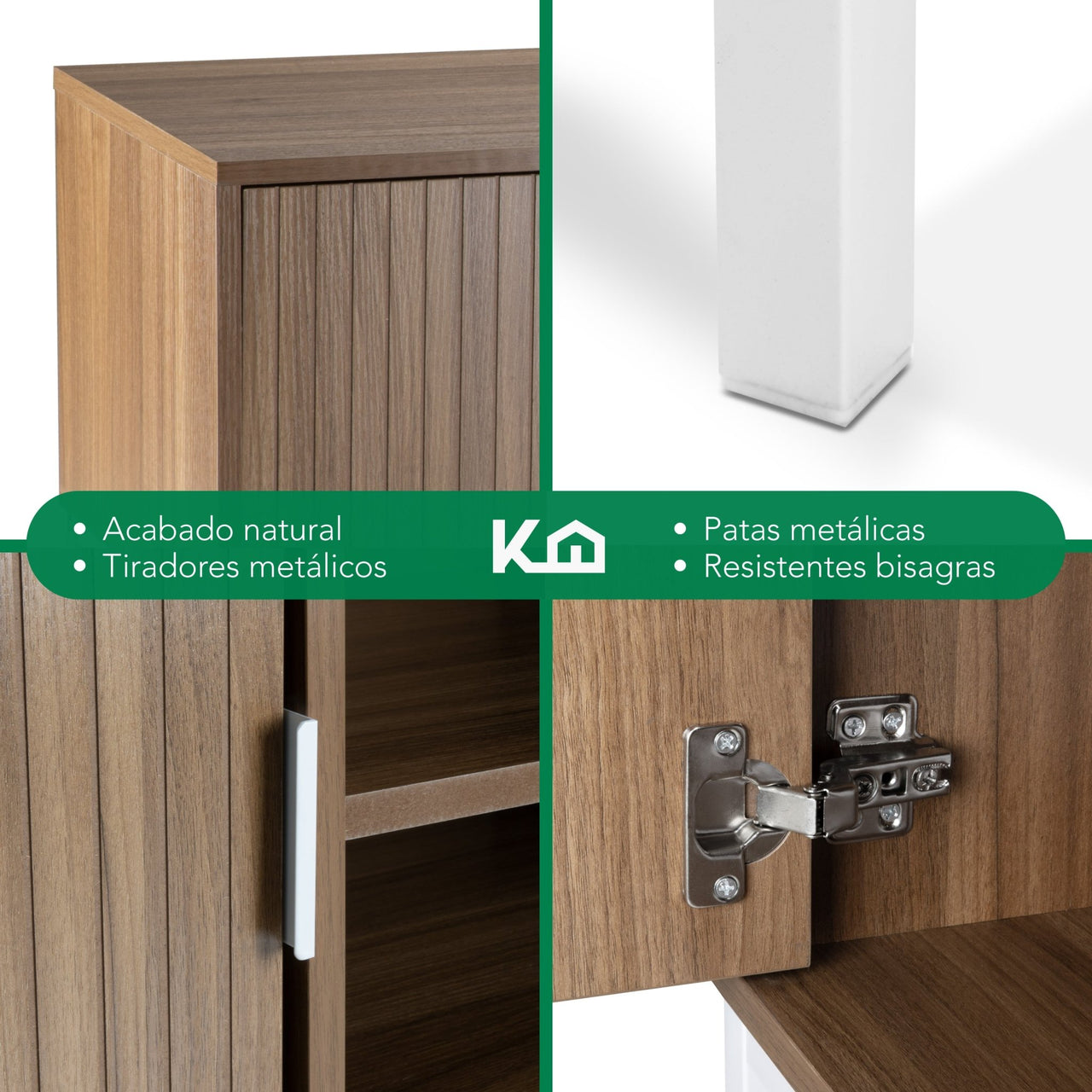 Mueble Para TV Centro De Entretenimiento Clara Pantalla 55”