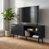 Thumbnail for Mueble TV 55” con Repisas Diseño Moderno Funcional