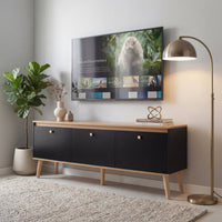 Thumbnail for Mueble TV 75” Diseño Moderno con Repisas Prácticas