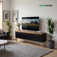 Thumbnail for Mueble TV 75” Diseño Moderno con Repisas Prácticas