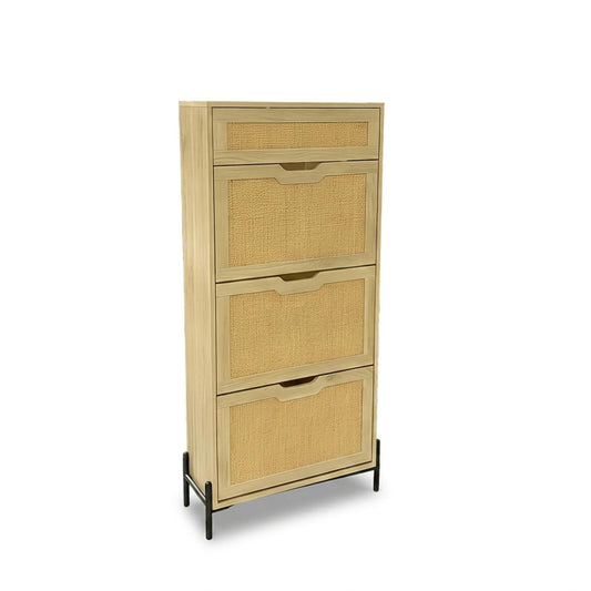 Mueble Zapatero Armario Organizador con 3 Niveles 20 ParesSH3RATN-MAD